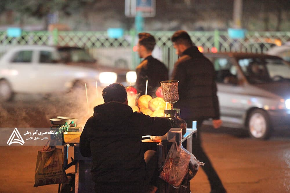 مشاغل خیابانی در تبریز