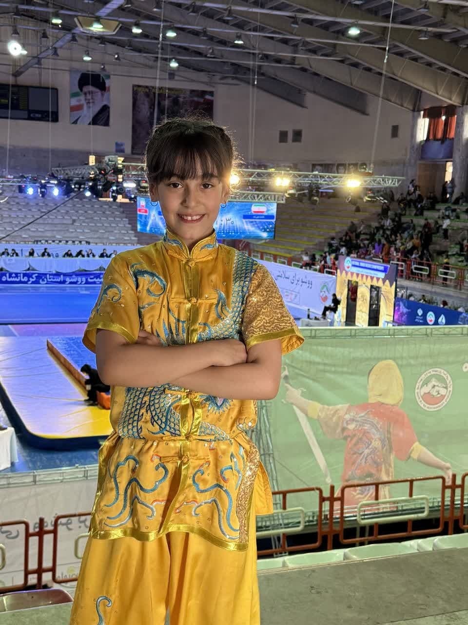 نقره بر گردن دختر تالوکار تبریزی در مسابقات کشوری