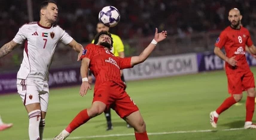 تساوی بدون گل تراکتور ایران _الوحده امارات