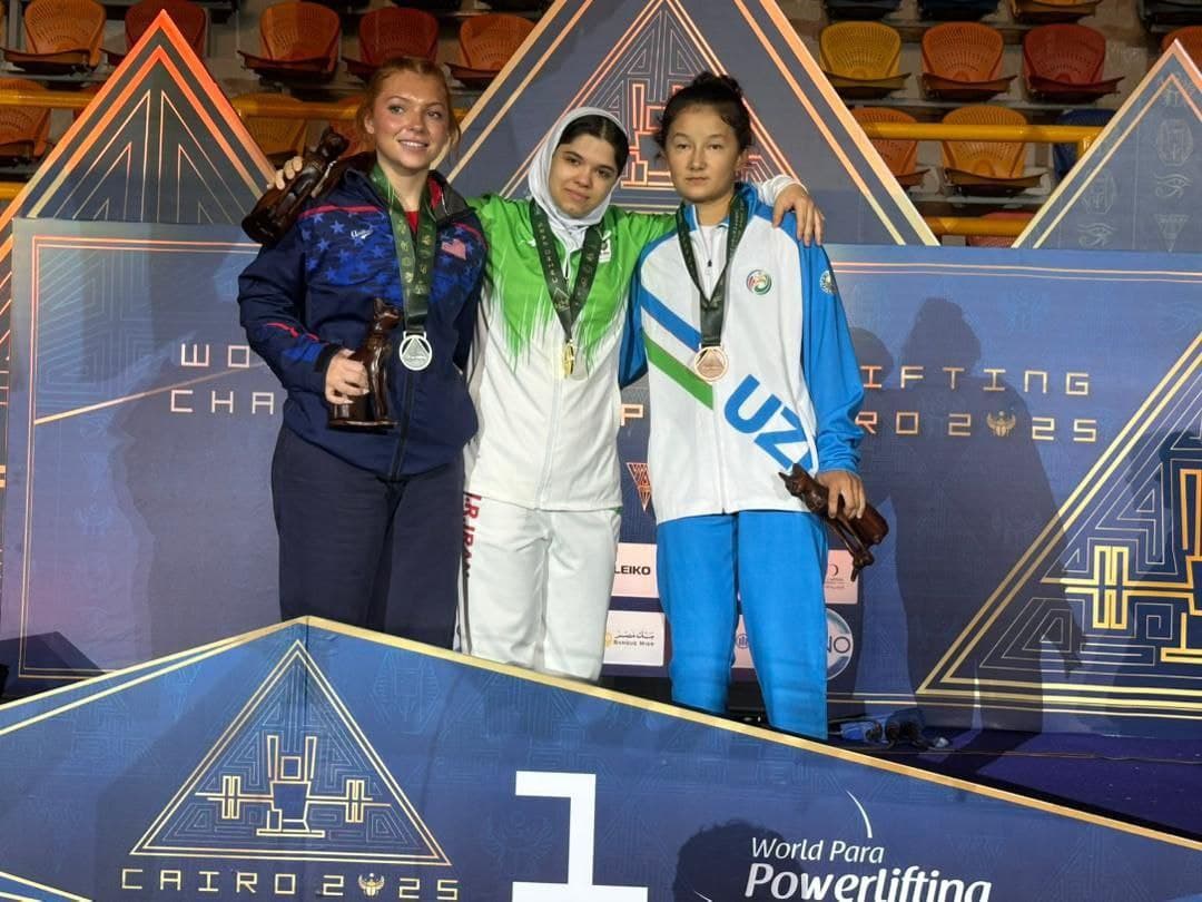 تاریخ‌سازی دختر قزوینی با طلای بی‌سابقه در مسابقات جهانی پاراوزنه‌برداری
