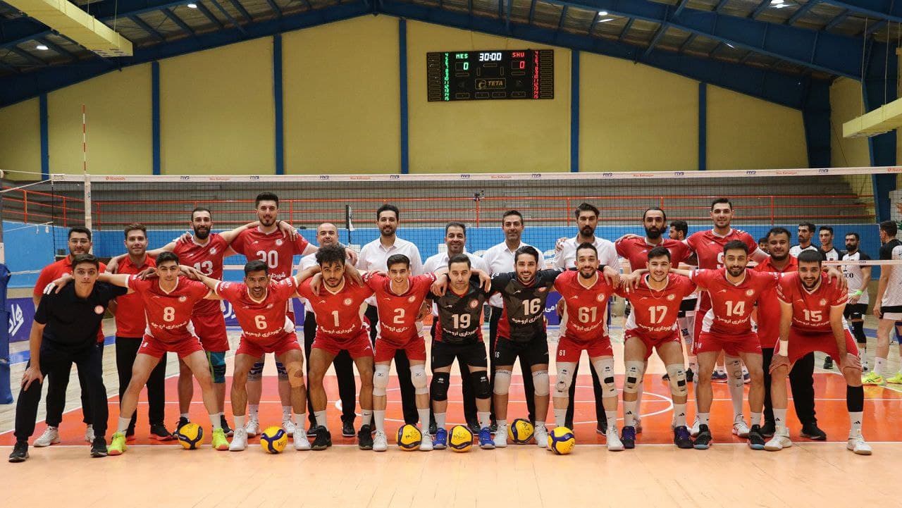 تیم والیبال شهرداری ارومیه