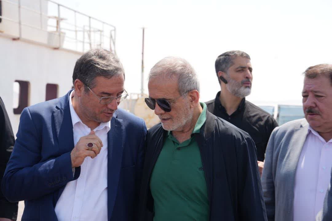 پزشکیان از دریاچه ارومیه بازدید کرد