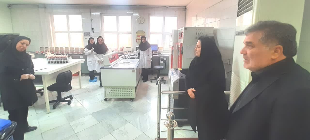بازدید نائب رئیس کمسیون بهداشت مجلس از انتقال خون اردبیل