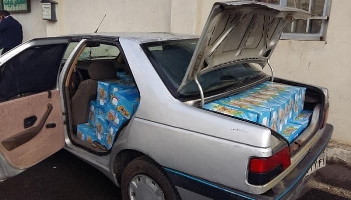 کشف لوازم بهداشتی از 2 شوتی 