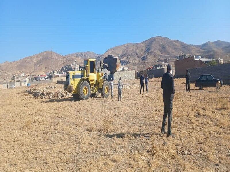 آزادسازی ۲۸ هکتار از اراضی تصرفی در طارم زنجان