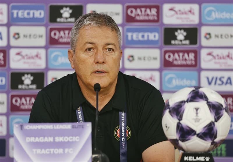 اسکوچیچ: تراکتور برای دیدار فردا مقابل الاهلی شانس‌های خود را دارد